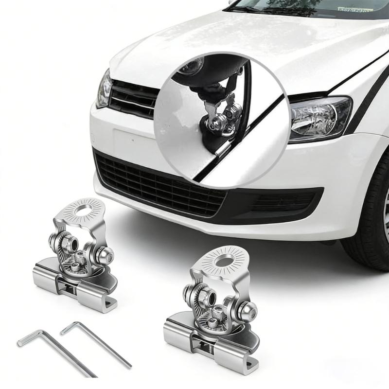 Sturdy Metal LED Light Bar Mounting Bracket For Pickup And SUV Hood Installation Without Drilling