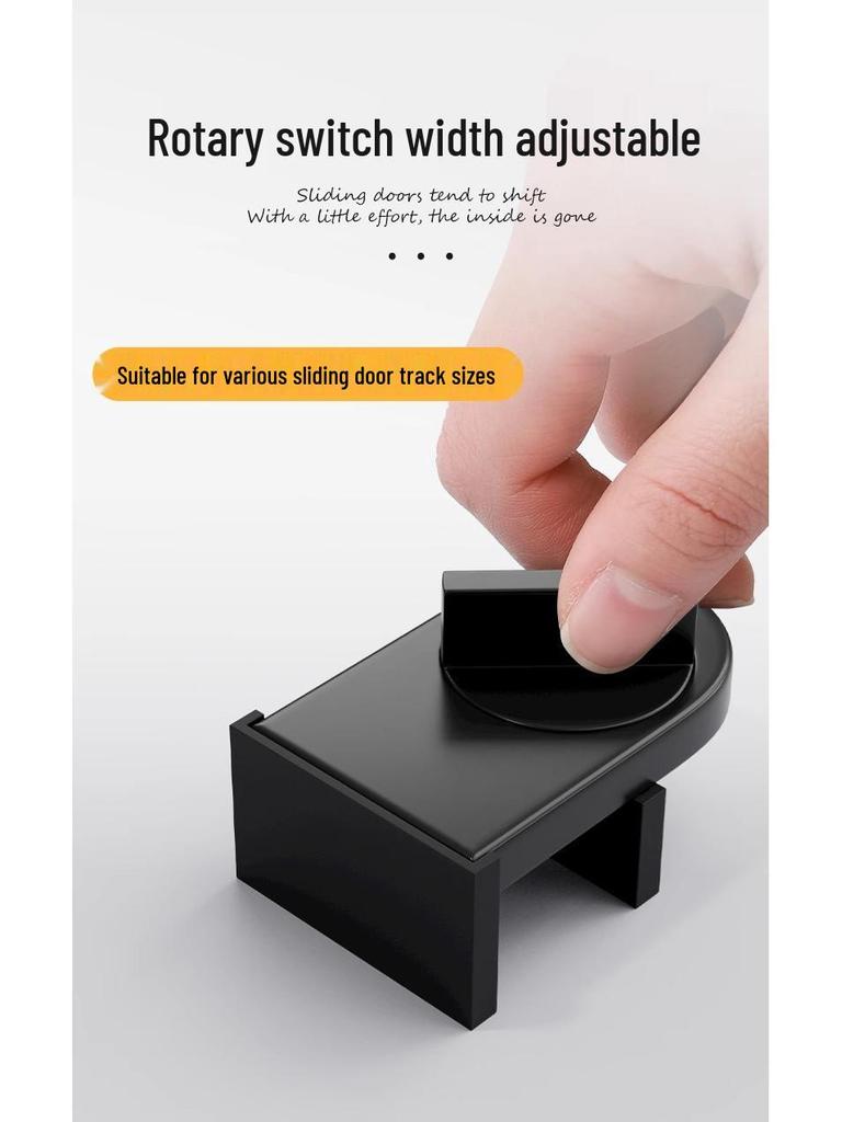 Aluminum Alloy Sliding Window Latch - Child Safety Lock & Window Limiter