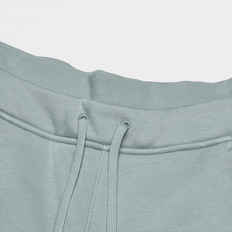 FILA Original Loose Fleece Antibacterial Wide Leg Knit Sports Pants Women bottoms Chaos-Grey-Green F51W449602F-GN