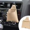 Car Air Vent Storage Bag Phone Storage Organizer PU Leather Auto Mobile Phone Holder Pouch Car Interior Phone Holder Hangable