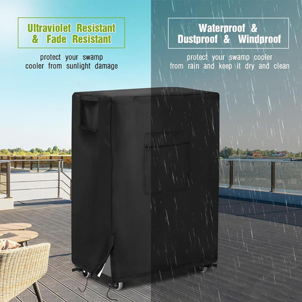 Air Conditioner Cover Evaporative Air Cooler Cover For VAGKRI 2200 CFM Portable Indooroutdoor Swamp Evaporative Coolers COVERS