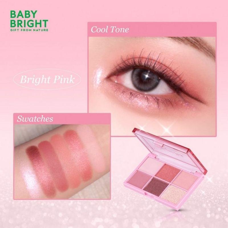 Baby Bright - Helle Pinke Lidschattenpalette