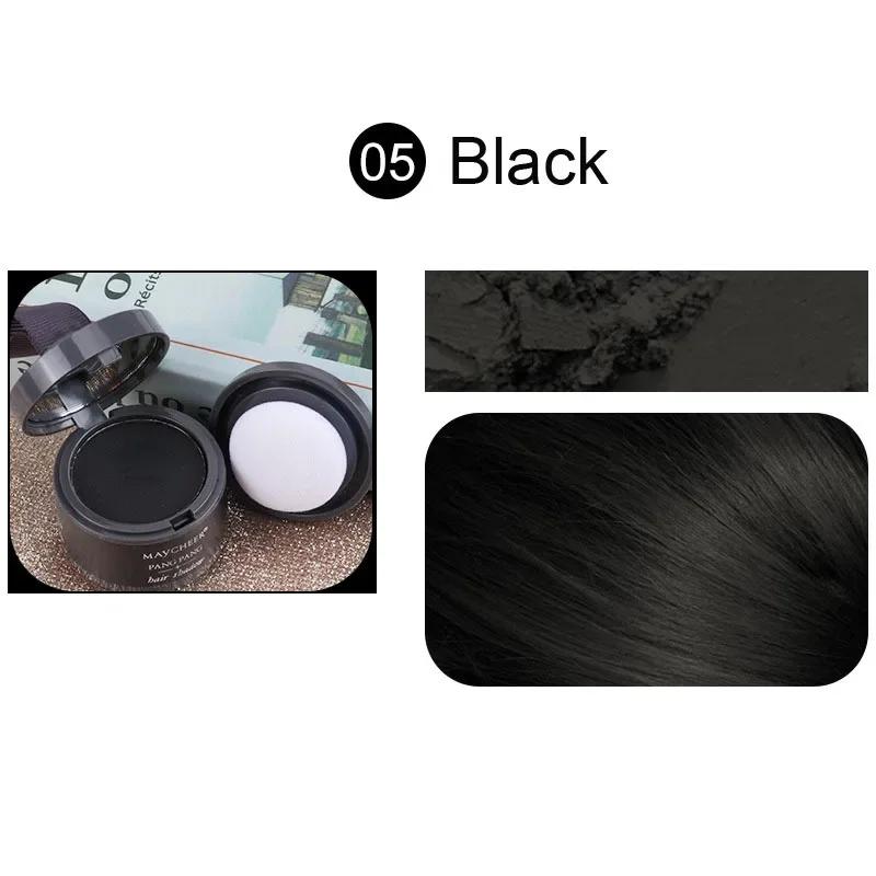 MAYCHEER Hairline Shadow Powder Hair Hair Fluffy Powder Instantly Modified Hair Edge Filled Forehead Hairline чёрный