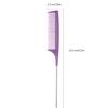Parting Combs for Braiding Hair Hair Comb Metal Tail Comb with Stainless Steel Pintail for Sectioning Parting and Styling
