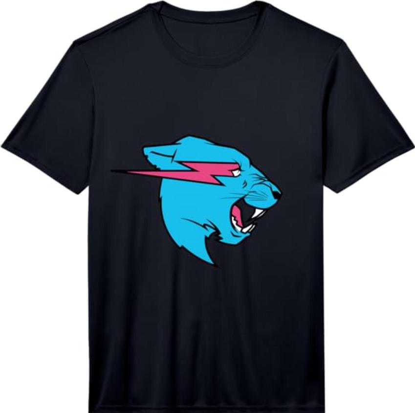 Mr Beast Panther Head Performance T-Shirt S разноцветный