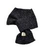 Autumn and Winter Scarf Women's New Solid Color Versatile Piercing Cross Warm Wool Knitted Scarf Small Scarf