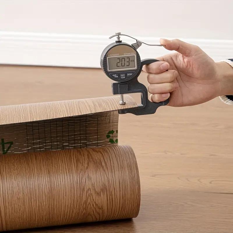 Wood Grain PVC Self-Adhesive Wall Sticker - 40cm*300cm, 1.5mm Thickened, Suitable for Bedroom, Kitchen, Office Background Wall,