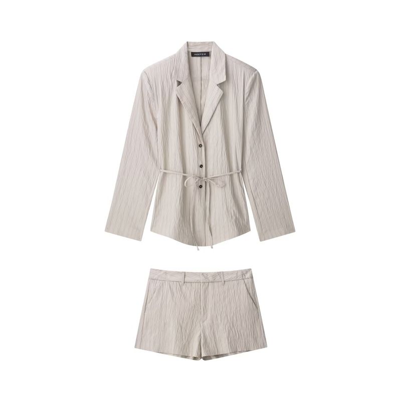 Zbzr Spring New Women Clothes Western Style Thin Belt Stripe Outerwear Casual Pants 2010822 3152429