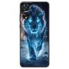 For TCL 505 503 403 50SE Case Domineering TPU Silicone Hard Shell For 50SE T509K 503 403 Coque Lion Dragon Tiger Bumper Fundas