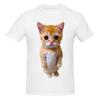 Unisex El Gato Sad Kitten Funny Meme Sad Crying Munchkin Cat Trendy 2026 T Shirt Streetwear Plus Size Cotton Sleeve T Shirts
