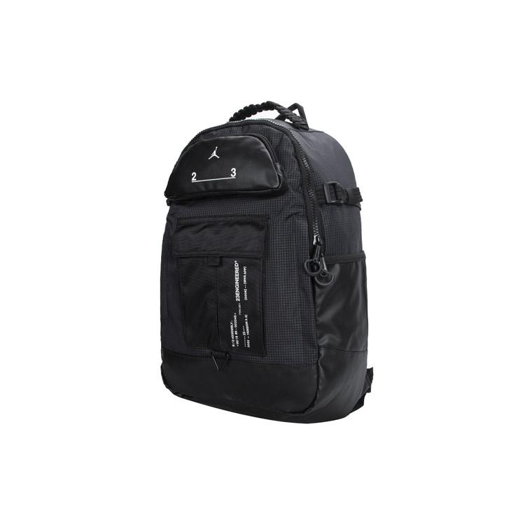 New Jordan Fabric Backpack Regular Unisex Black JD2233004GS-001