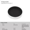 Haoge Metal Front Lens Cap Cover for Leica Q3 Q2 Q2 Q Type 116 Type116 Digital Camera Black Silver Q3-43 Cap-LQ-N-W