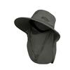 UV Protection Large Brimmed Sun Hat Breathable Waterproof Neck Flap Fisherman Hat Face Shield Polyester Outdoor Bucket Hat