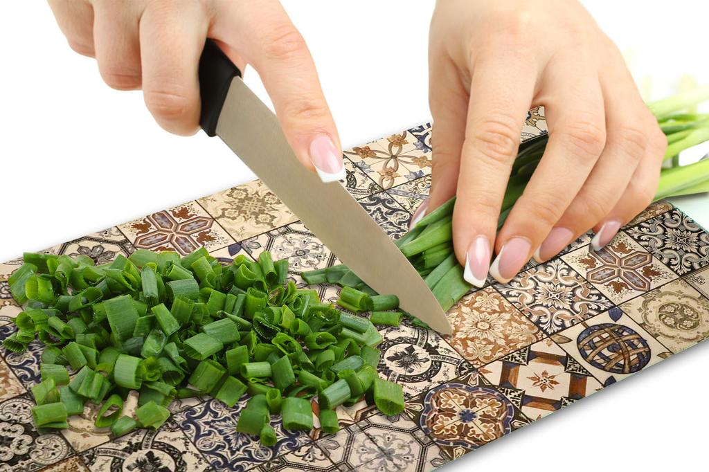 Glass Board Cutting Board 52X30 Mosaic
