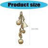 Retro Styles Iron Wind Chimes Handmade With Natural Twine Cord Perfect For Porch Balconies Decoration