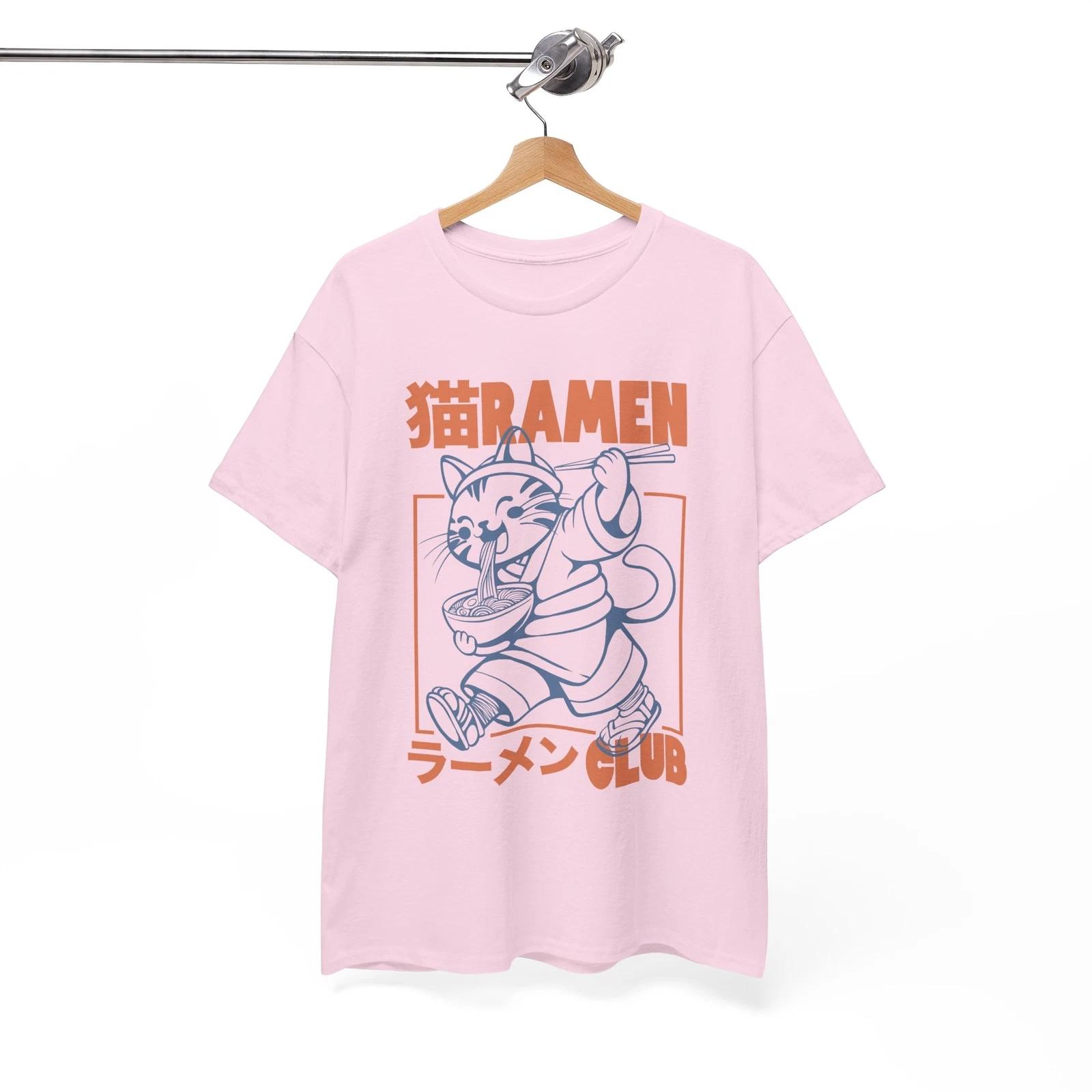 

Japanese Food Ramen Club T-Shirt | Yokai Spirits Mythology Shirt M