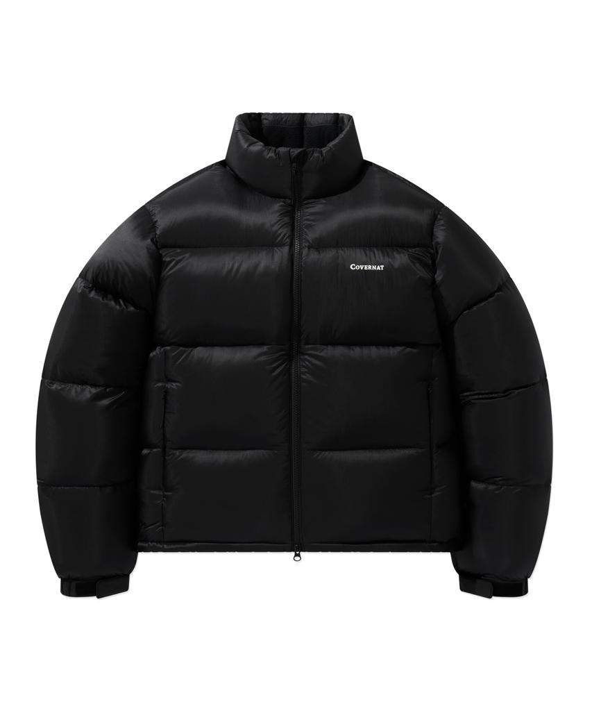 COVERNAT Civic Sheer Ripstop Rds Short Puffer Black
