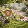 Cute Animal Dog Claws Rusting and Decorating Iron Garden Love Decoration