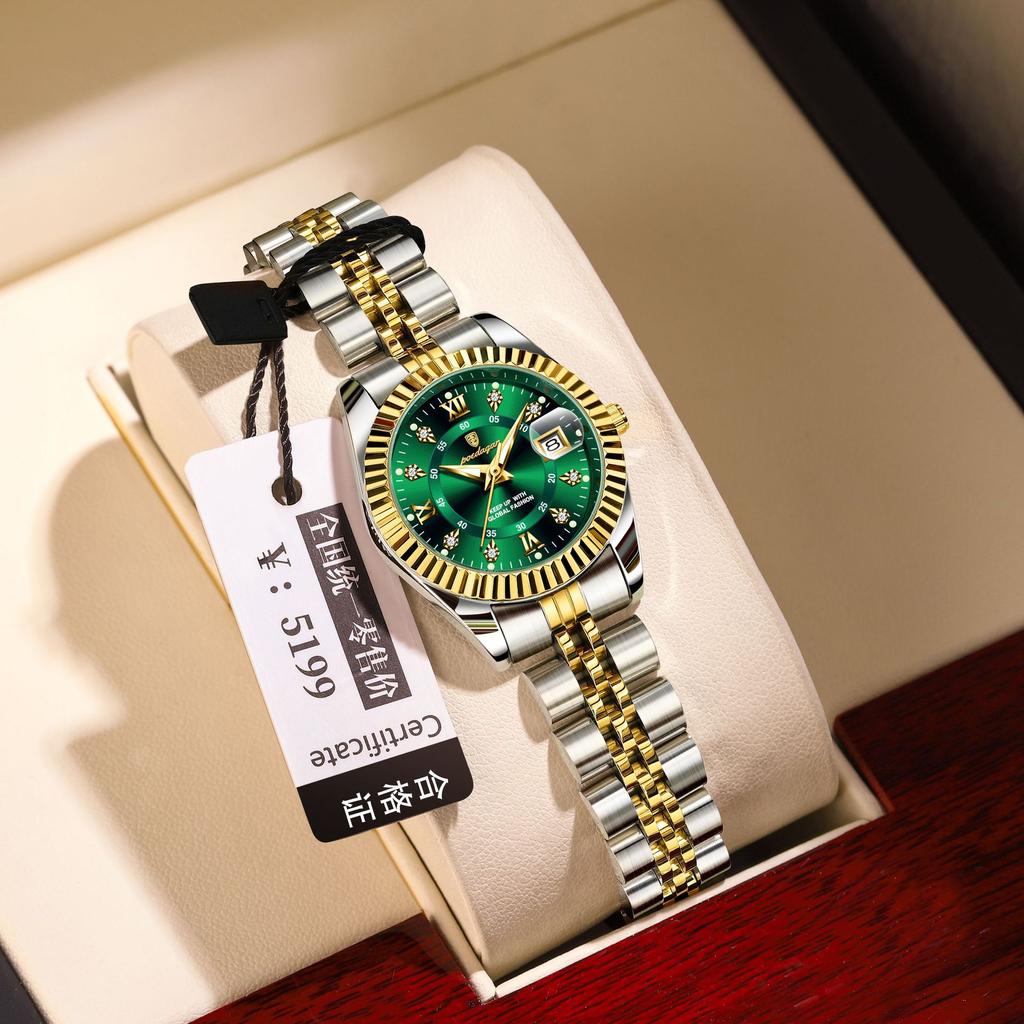 Orologio da Donna Lussuoso Luminoso al Quarzo