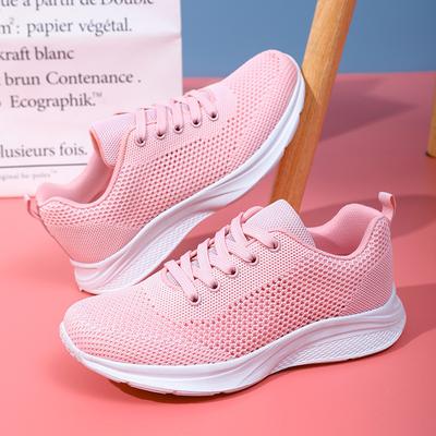 Damen atmungsaktive Mesh-Sneaker Sommer-Freizeitschuhe Leichte Gehschuhe Zum Hineinschlüpfen Weiche Sohle Bequeme Damen-Tennisschuhe