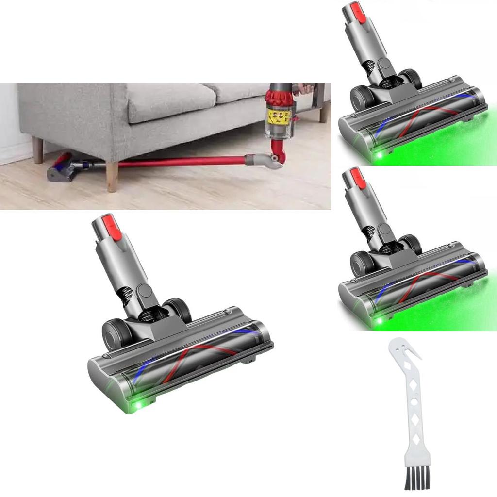 For Dyson V10 V12 Slim Soft Rollers Vacuum Cleaner Floor Brush With Manual Control For Home Use