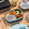 304 Stainless Steel 5-Compartment Lunch Box Set
