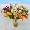 Stem Long Silk Chamomile Flowers For Home Arrangement Wedding Gift Props