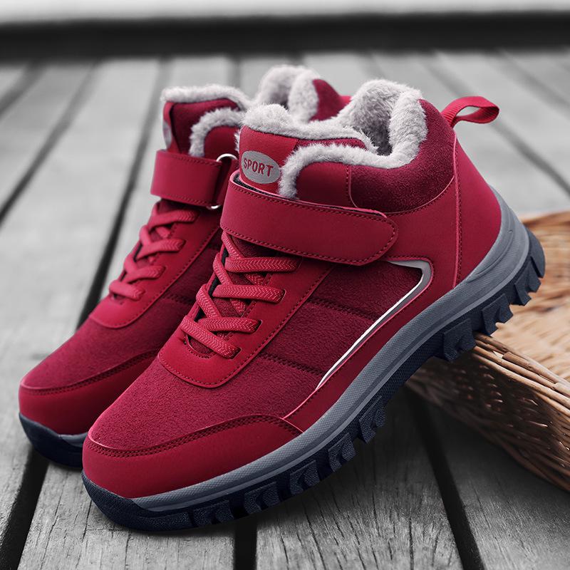 Zhang Kaili Men s Winter Waterproof Non-Slip Thickened Cotton Shoes for Dad 39