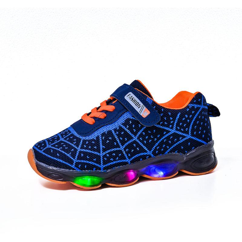 Boys' Shoes, Girls' Single Shoes, Illuminated Sports Shoes