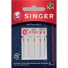 Singer | Ball Point 80/12 5PK Needle for Knitwear