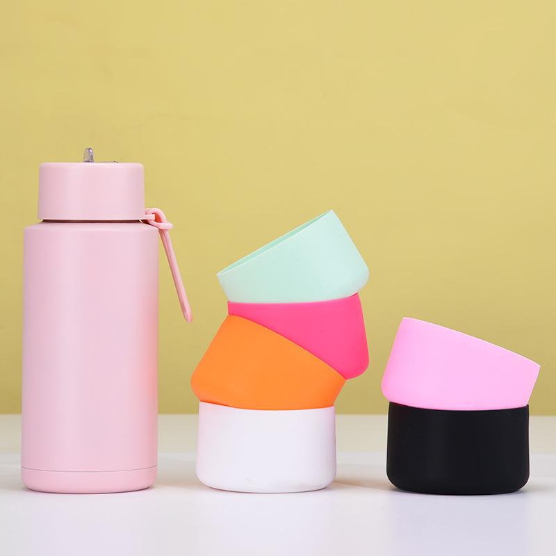 Frank Freen Large-Capacity Thermos Cup Bottom Non-Slip Base Water Cup Bottom Silicone Protective Cover