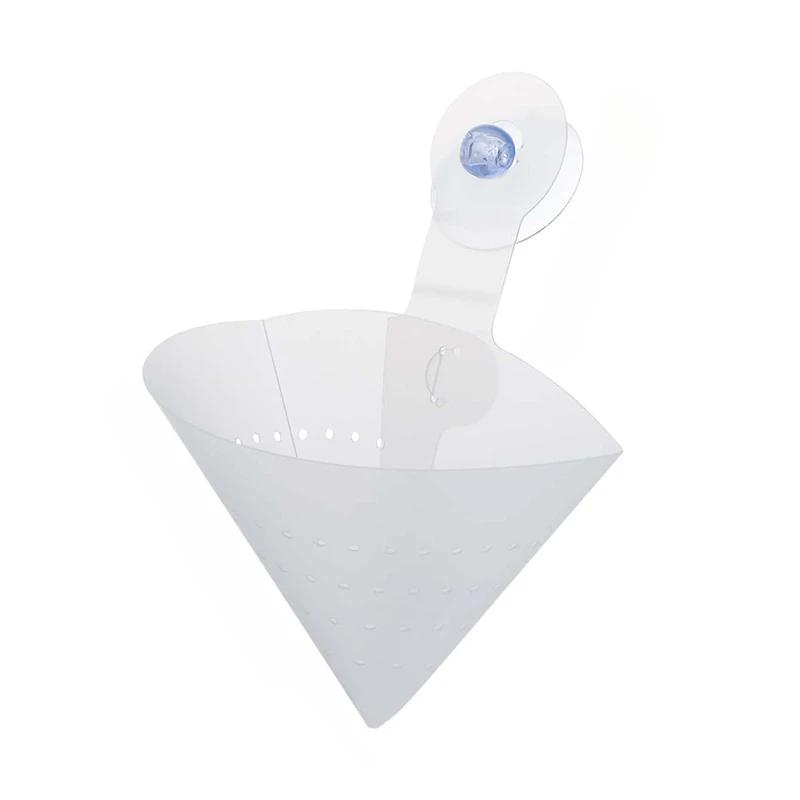 Kitchen Sink Filter Drain Foldable Reusable Suction Sink Colander Strainers Leftovers Food Stopper Sifter
