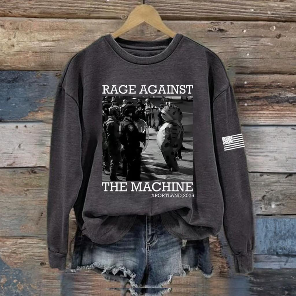 Women's Fashion Daily Versatile Casual Sweatshirts Long Sleeve Round Neck Top Sweatshirts