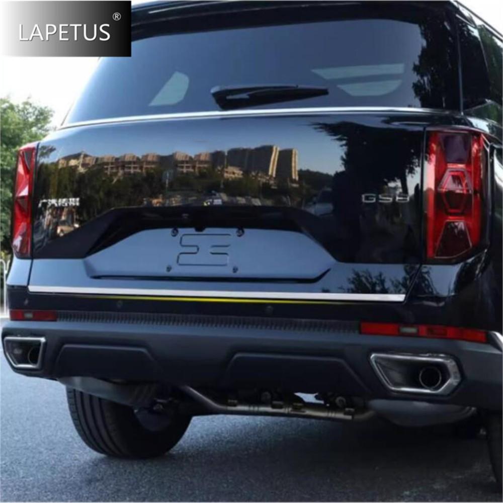 Car Accessories Rear Trunk Lid Cover Tailgate Trim Door Handle Molding Boot Garnish Bezel Cover For Trumpchi GAC GS8 2022 2023