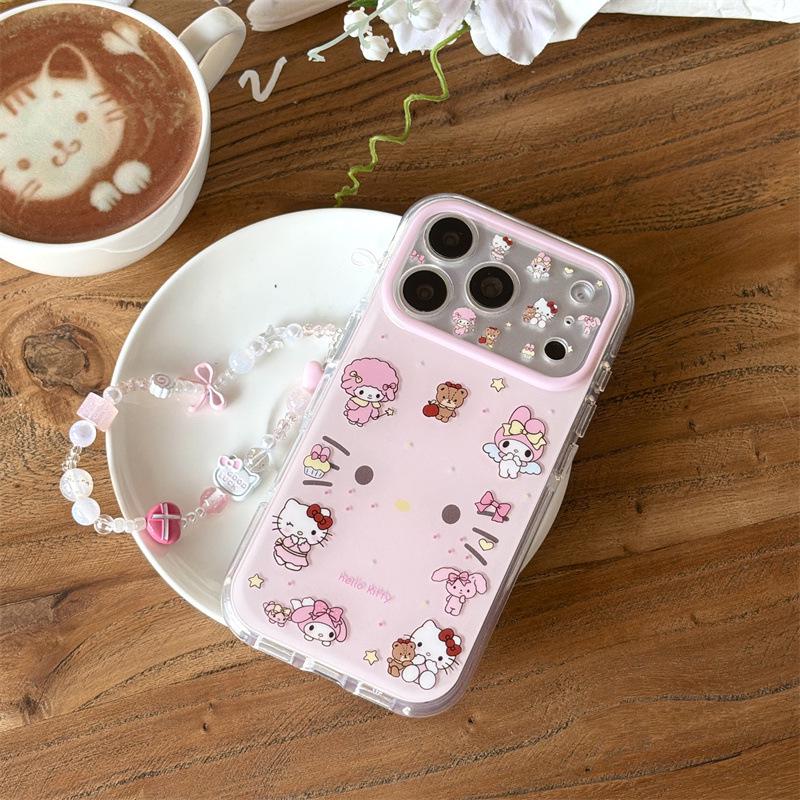 Adorable Animal Cat Expression iPhone 17/16 Pro Max/15 Pro Case for Women