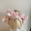 Handmade Light Pink Bow Headband Lolita Headwear Cute Kc Elegant Girls Item