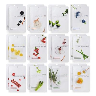 Eunyul 12 tipi di maschera in tessuto per la cura quotidiana 22 ml * 24 pezzi