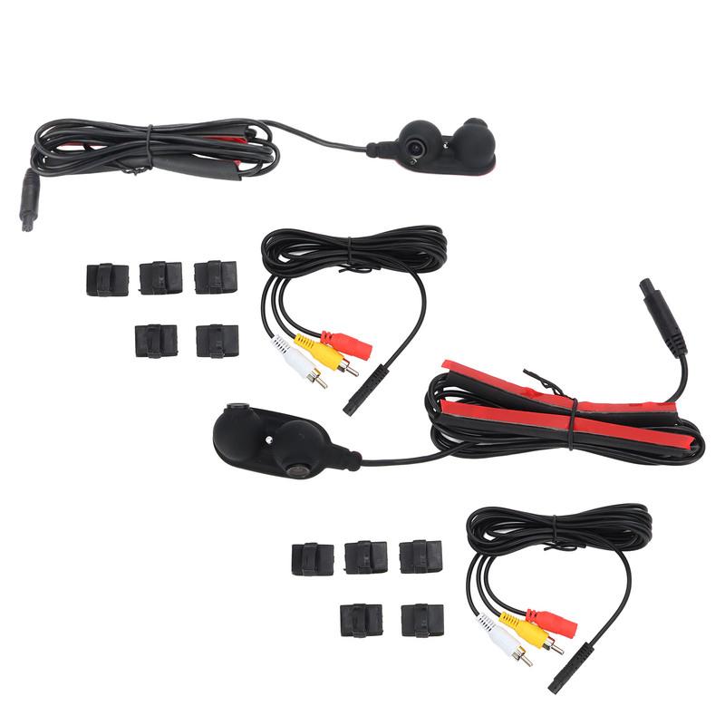 Car Side View Camera HD Night Vision Blind Spot Camera Shockproof Safe Parking Wide Angle for Truck RV Van Trailer