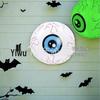Halloween Inflatable Glowing Eyeball Decoration - Color-Changing Courtyard Prop Ball