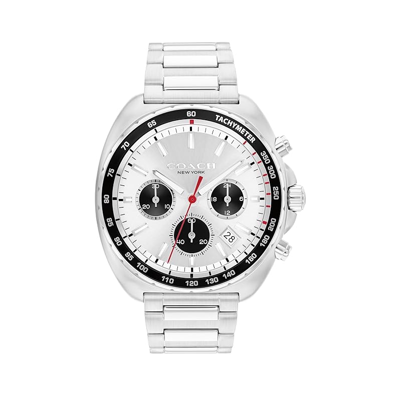 

[coach] watch CHARTER 14602702 men s silver