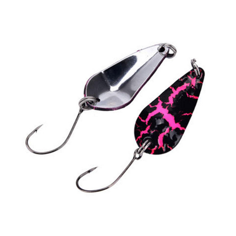 3G Small Micro Fishing Spoons Spoon Fishing Spinner Bait Two-side Farben Useful 3G Small Micro Fishing Spoons Spoon Fishing Spinner Bait Two-side Farben Useful