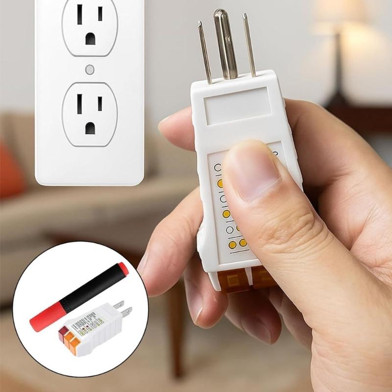Professional Electrical Ground Continuity Tester With Fast 0.5 Second Detection For Mats Sheets Blankets And Wrist Straps