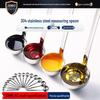 304 Stainless Steel Measuring Spoon with Hook