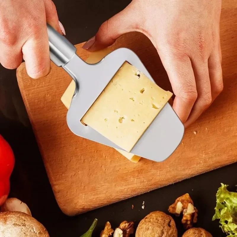 Mirror Polished Cheese Slicer - Stainless Steel Cake Shovel,Butter Scraper,Cheese Planer,Sharp Easy-to-use,Preferred Material
