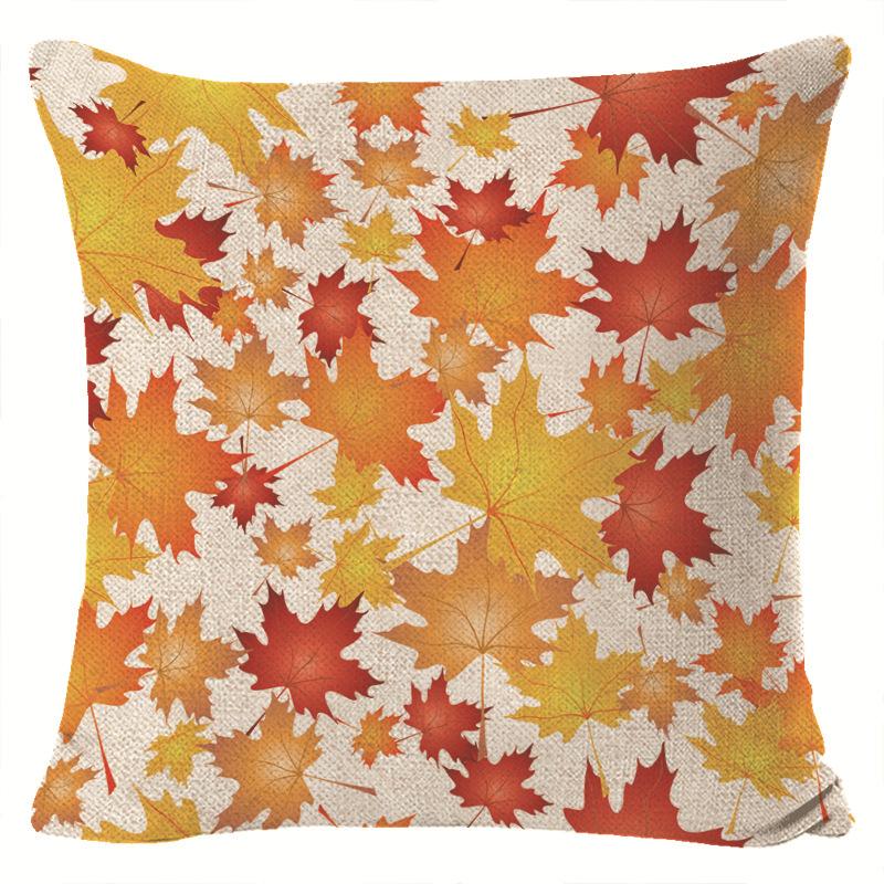 

New Christmas Pillow Case Home Cartoon Print Sofa Seat Lumbar Cushion Pillow 45*45cm