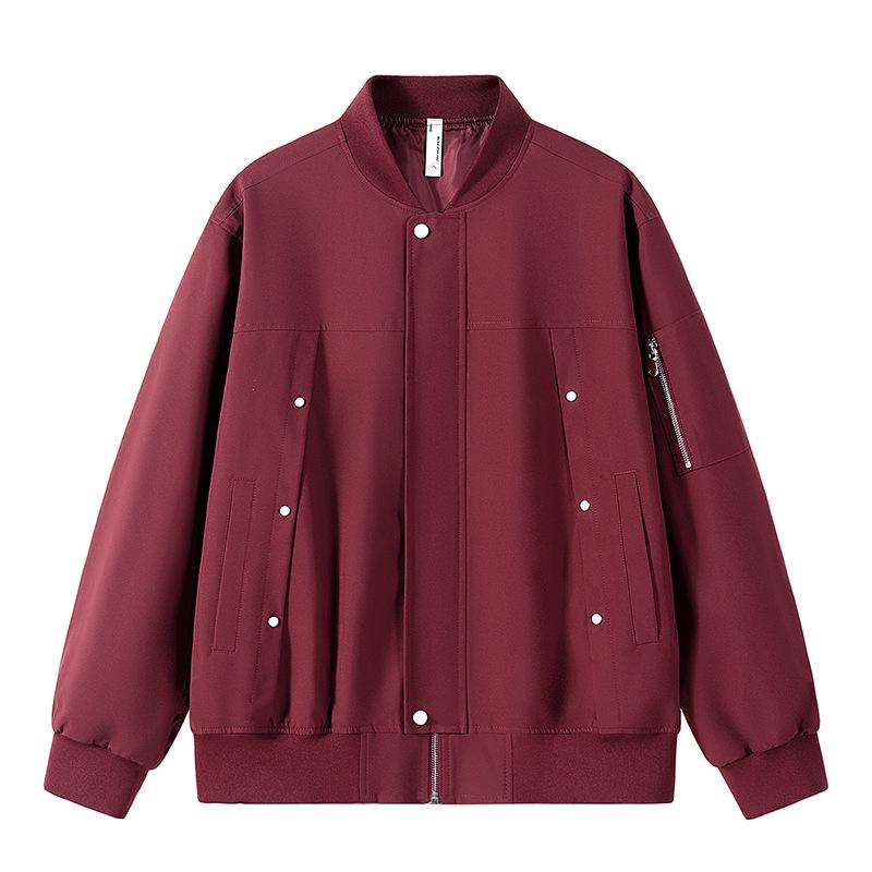 Podzimní pánská bunda Japonská letecká baseballová uniforma Ležérní všestranná pánská trendy bunda Jarní a podzimní topy Trendy