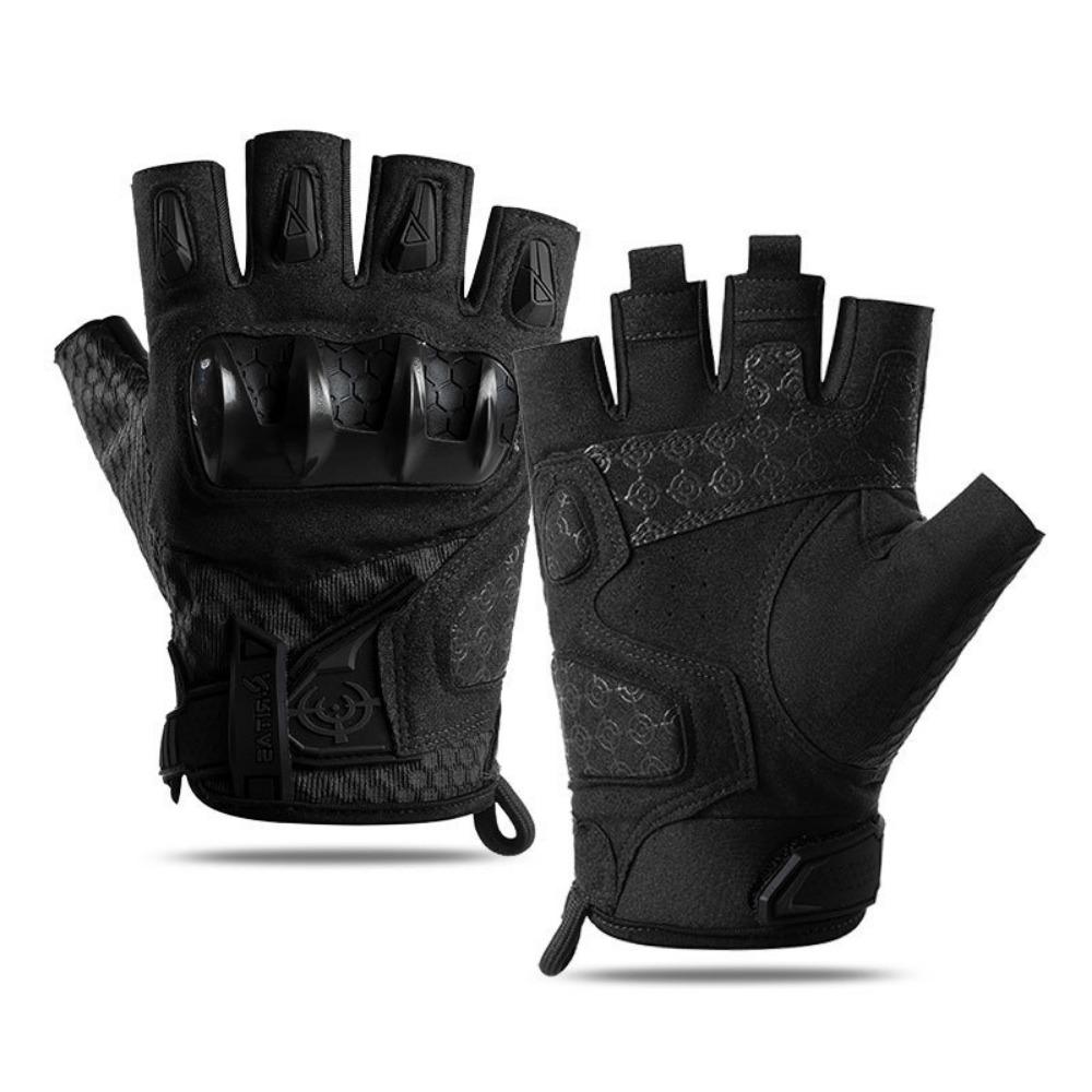 Tactical gloves Outdoor climbing Riding Non-slip and wear-resistant hard shell Tactical protection Sports training Fitness full-finger gloves