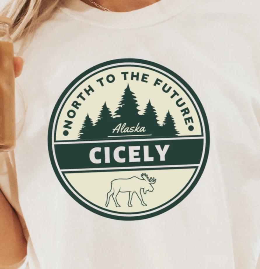 Northern Exposure inspired T-Shirt | North to the Future Tee, Cicely AK S
