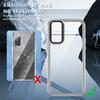For Samsung Galaxy S20 FE/S20 FE 5G/S20 FE 2022/S20 Lite Case PC+TPU Clear Back Cover