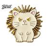 Animal Brooch Enamel Pin Cartoon Cat Dog Panda Lion Design